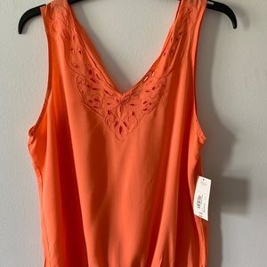 NWT! A.N.A. Salmon Colored Tank